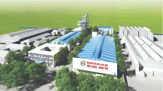 NHÀ MÁY SẢN XUẤT NGUYÊN LIỆU, TẬP ĐOÀN HÓA CHẤT ĐỨC GIANG