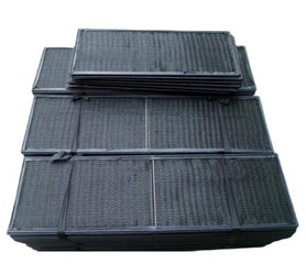 Tấm lọc lưới nylon đen